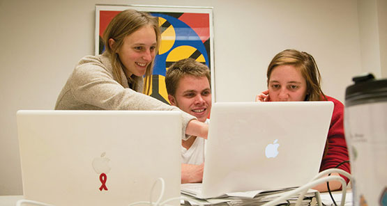 studying together