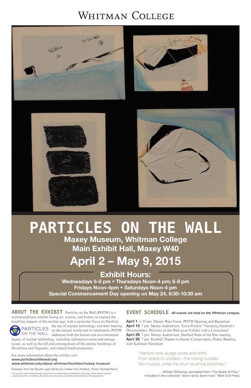 Particles on the Wall Poster