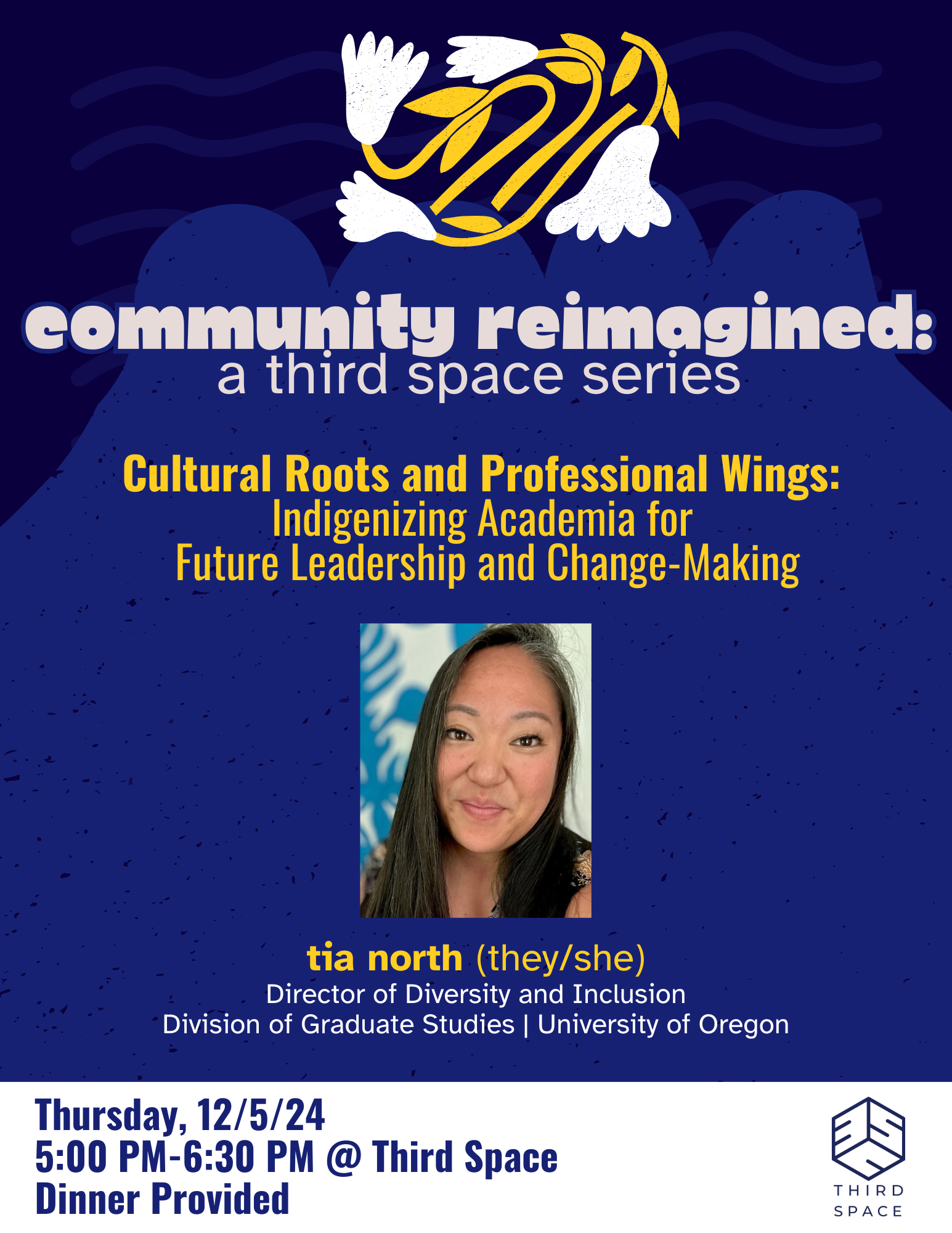 Community Reimagined event flyer