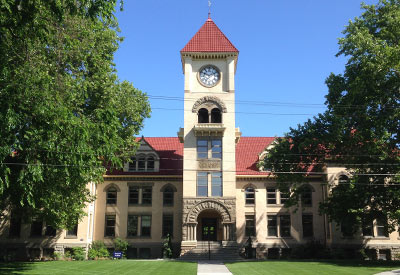 whitman college map