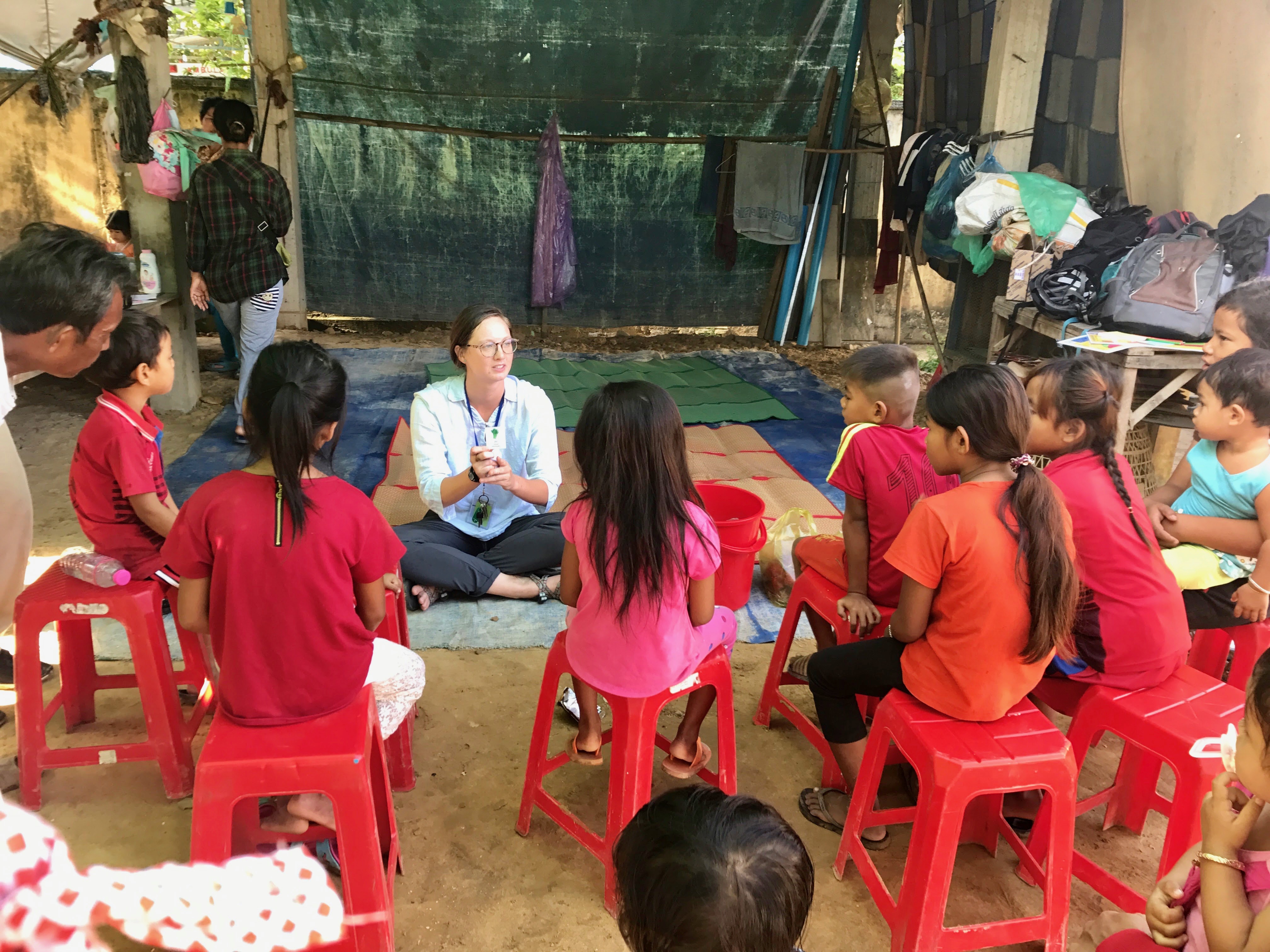 Haley Case '17 serving for Peace Corps in Cambodia