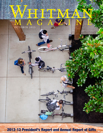 Whitman Magazine December 2013 Cover