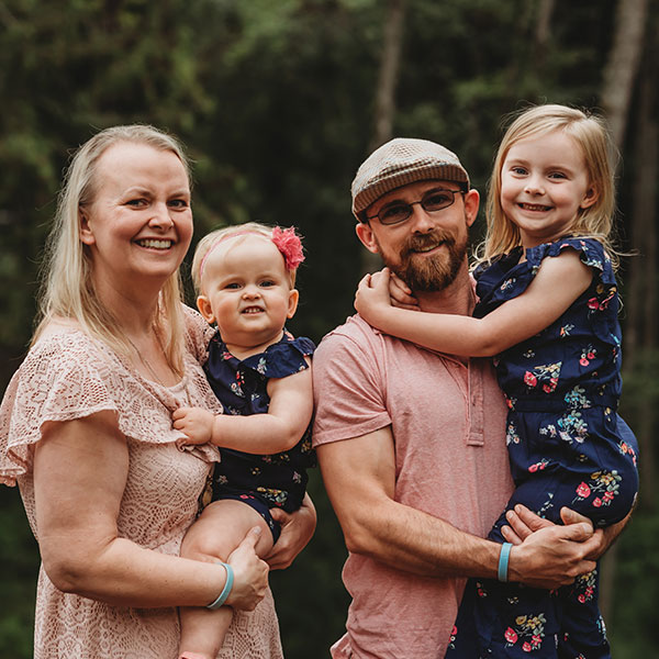 Crystal Ellis and her family