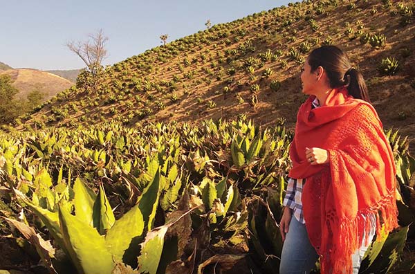 Rosalinda Mendoza ’06 in Michocacan, Mexico.