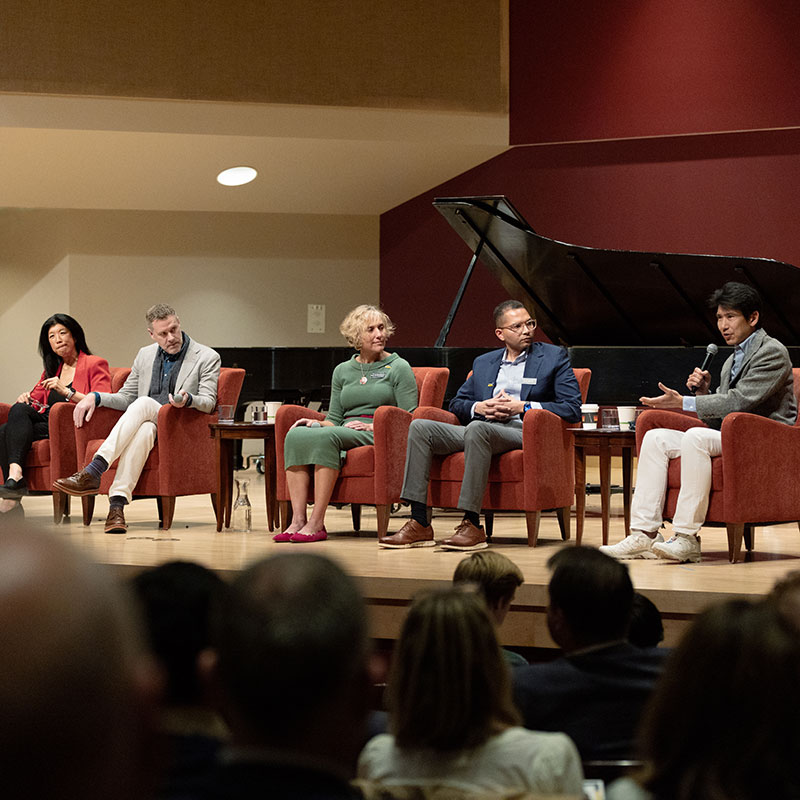 Upward Together Panel discussion with alumni