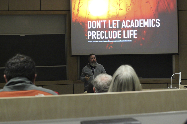 Rick Turoczy '93 describes how to balance life with academics