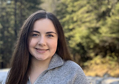 Whitman College student Grace Newman 2022-2023 Goldwater Scholar
