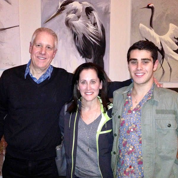 Pam and Michael Fishman with their son Joshua