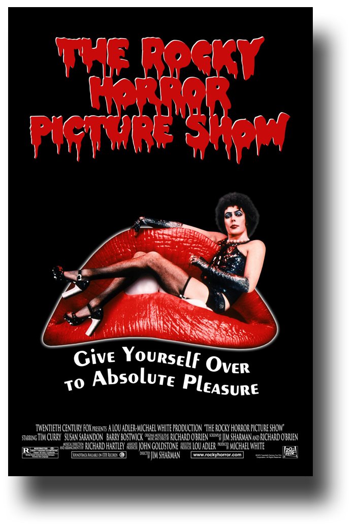 Movie poster from The Rocky Horror Picture Show