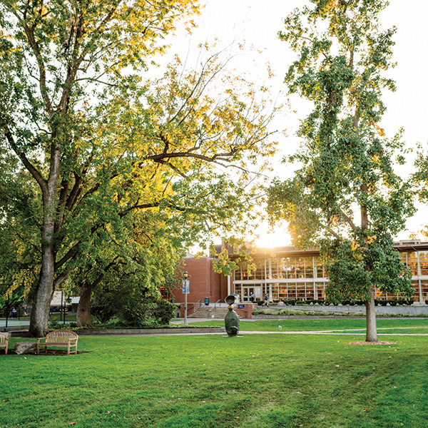 Penrose Library at Whitman College.