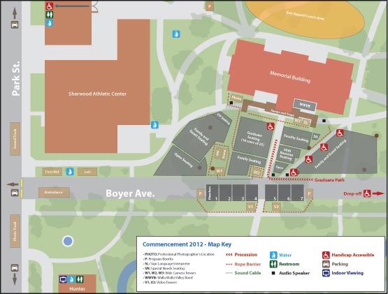 Commencement Map | Whitman College